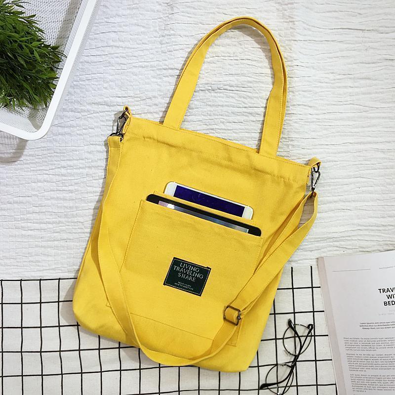 Luxury Women's handbag Fashion Solid Canvas