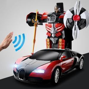 Gesture Sensing Transformation Car Model