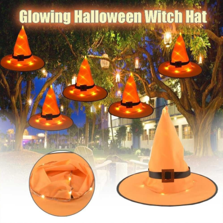 Halloween led witch hat