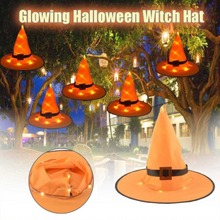 Load image into Gallery viewer, Halloween led witch hat