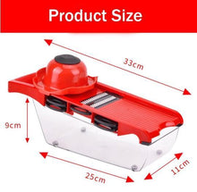 Load image into Gallery viewer, Mandoline Slicer Vegetable Food Cutter Julienne Grater Kitchen Chopper Friut