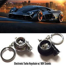 Load image into Gallery viewer, LED turbine light keychain-Car lovers Must have