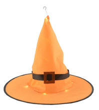 Load image into Gallery viewer, Halloween led witch hat