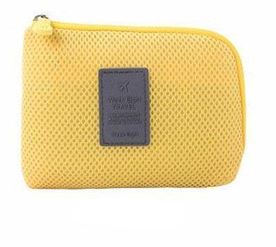 Multi-functional Fashion Digital Data Cable Earphone Holder Organizer Cosmetic Bag