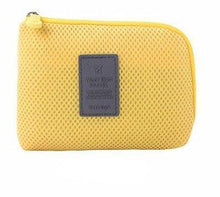 Load image into Gallery viewer, Multi-functional Fashion Digital Data Cable Earphone Holder Organizer Cosmetic Bag