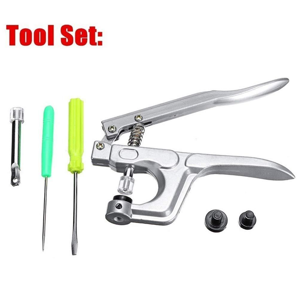 360PCS T5 Snap Button & Snap Press Pliers Sets