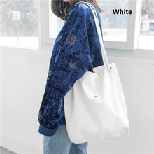 Load image into Gallery viewer, Casual Large Capacity Corduroy Shopping Shoulder Bag Women Travel Tote Handbag