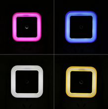 Load image into Gallery viewer, 2pcs Mini EU/US Plug LED Sensor Control Mini Night Light