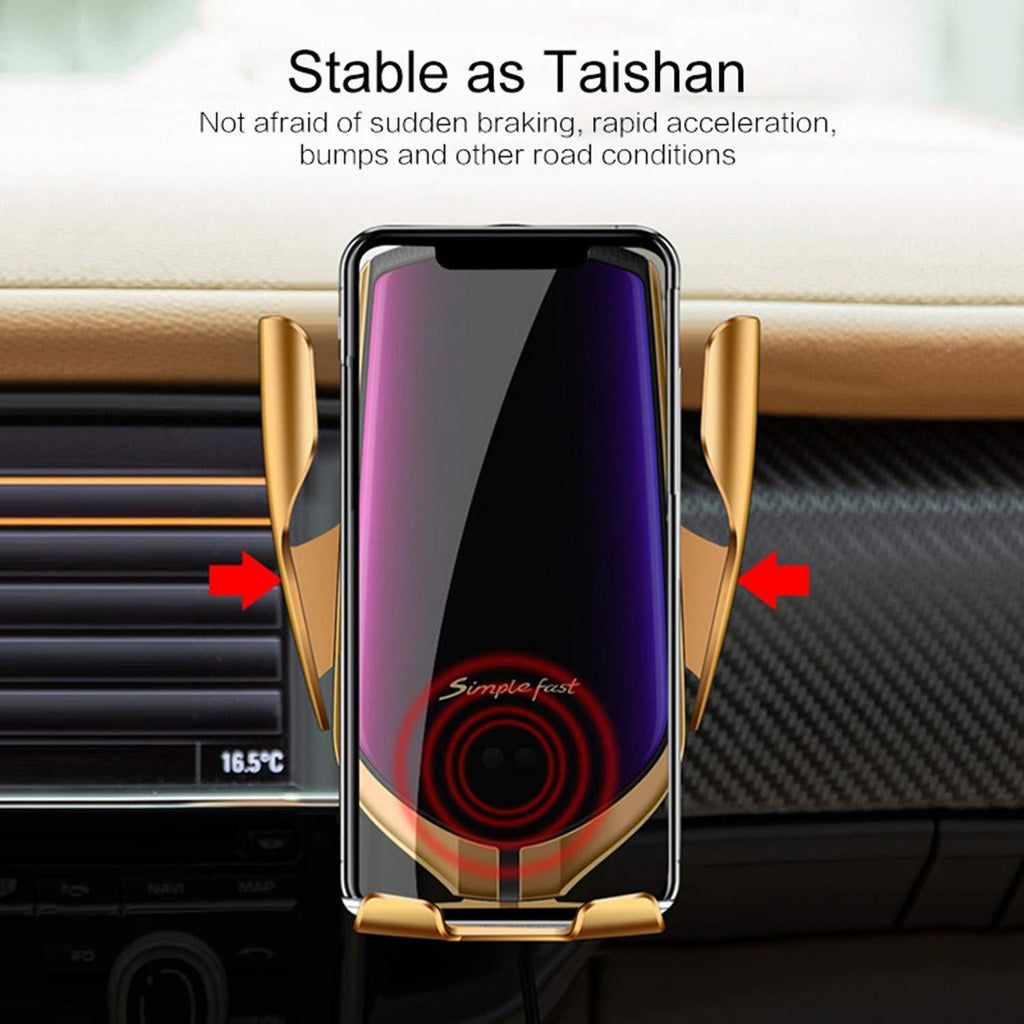 Wireless Automatic Sensor Car Phone Holder And Charger - Buy 2 Free Shipping