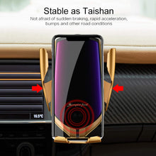 Load image into Gallery viewer, Wireless Automatic Sensor Car Phone Holder And Charger - Buy 2 Free Shipping