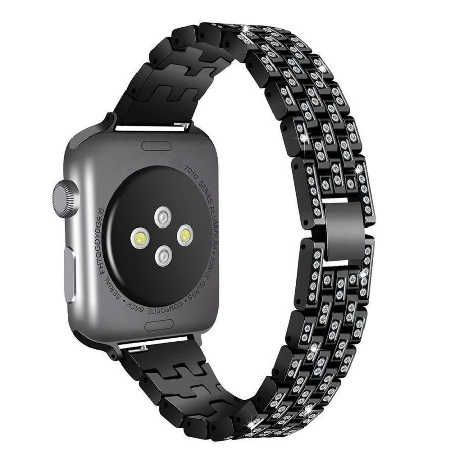 Luxury Crystal Metal Wristband For Apple watch