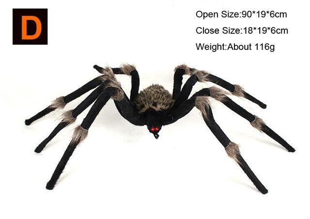 Halloween plush simulation spider