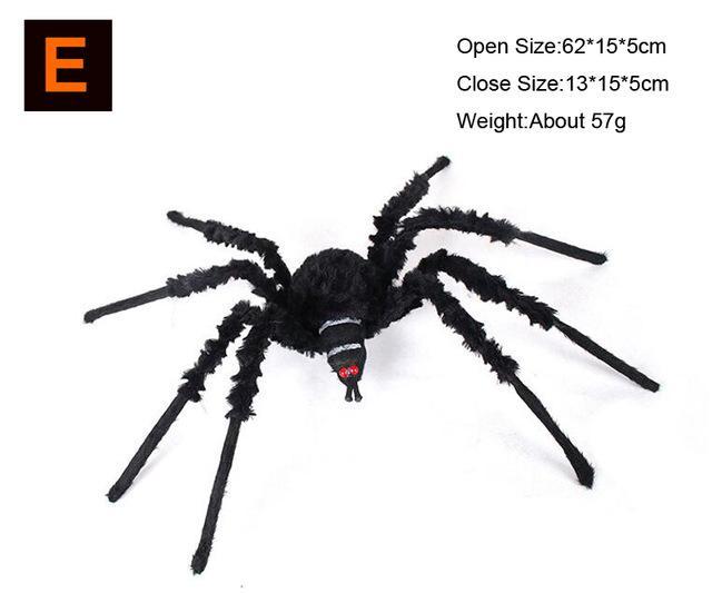 Halloween plush simulation spider