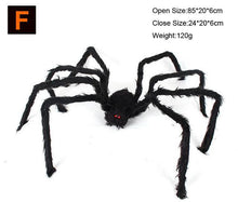 Load image into Gallery viewer, Halloween plush simulation spider