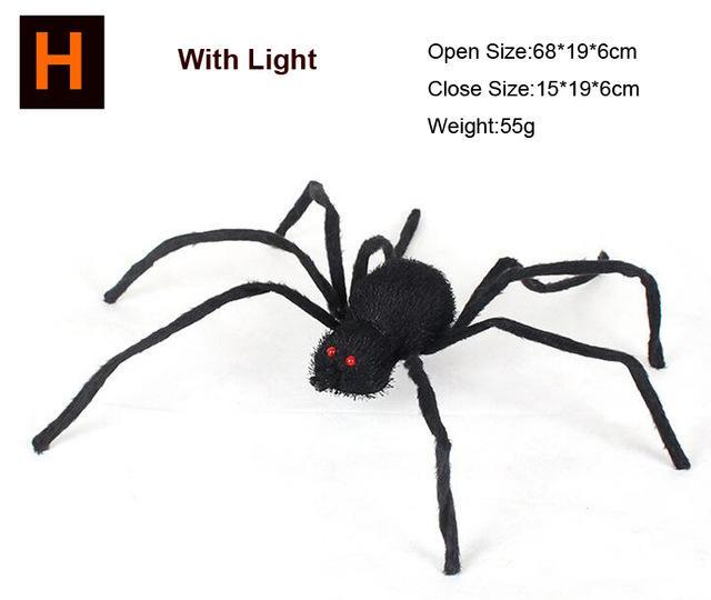 Halloween plush simulation spider