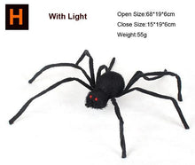 Load image into Gallery viewer, Halloween plush simulation spider