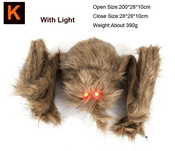 Halloween plush simulation spider