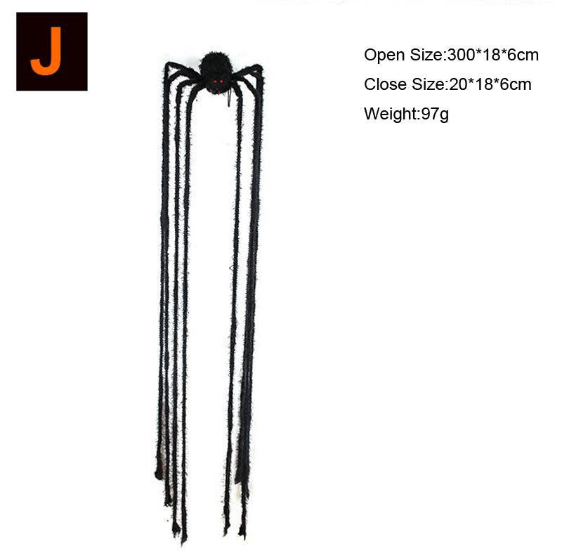 Halloween plush simulation spider