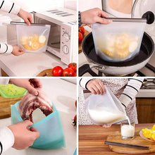 Load image into Gallery viewer, Reusable Silicone Food Preservation Bag - Versatile Kitchen Cooking Utensil