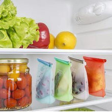 Load image into Gallery viewer, Reusable Silicone Food Preservation Bag