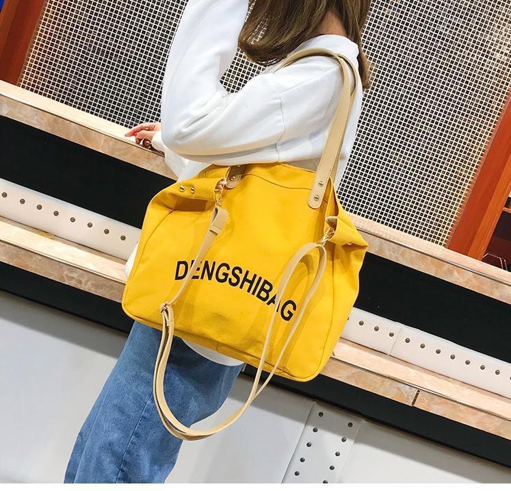 Large capacity canvas bag