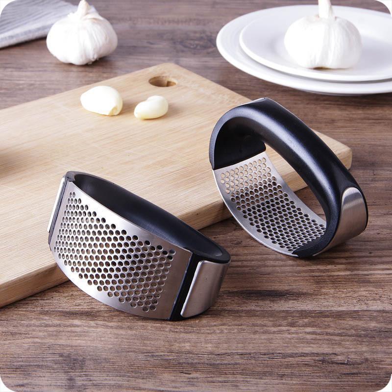 Manual Garlic Press Peeler Chopper Crusher Kitchen Garlic Tools Accessories