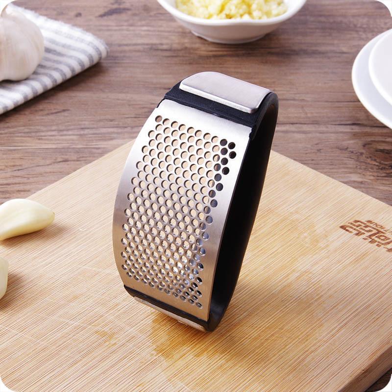Manual Garlic Press Peeler Chopper Crusher Kitchen Garlic Tools Accessories