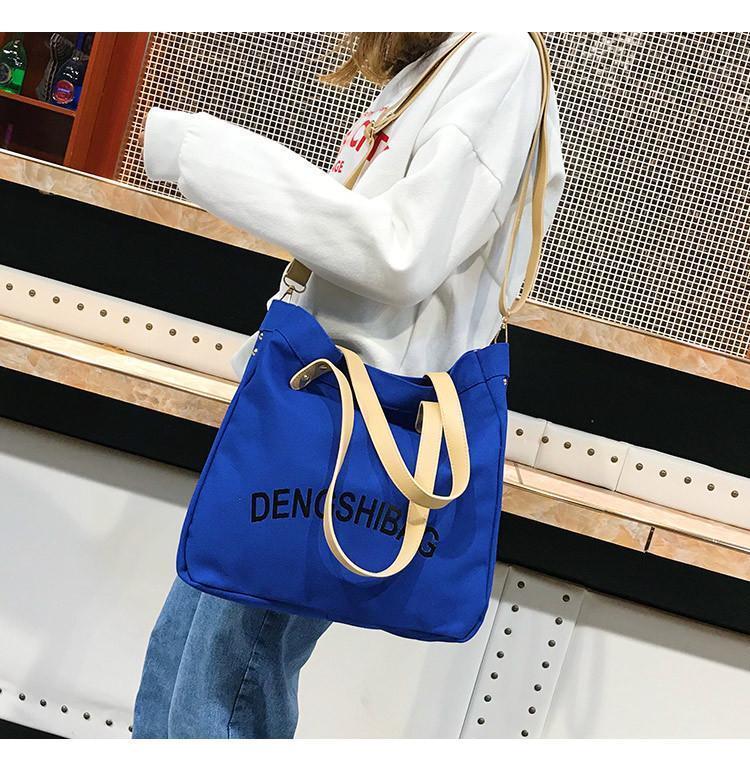 Large capacity canvas bag