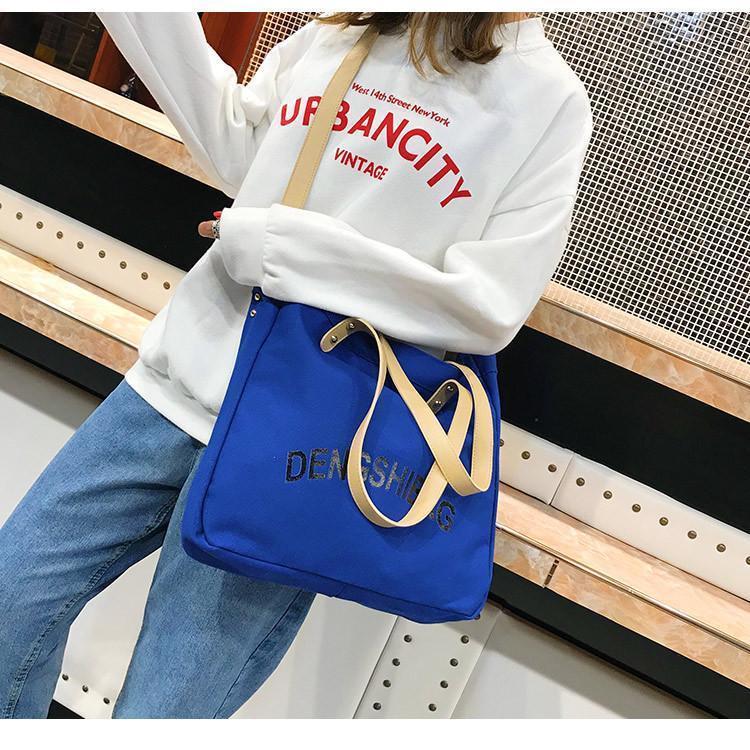 Large capacity canvas bag