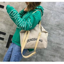 Load image into Gallery viewer, Large capacity canvas bag