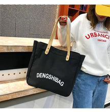 Load image into Gallery viewer, Large capacity canvas bag