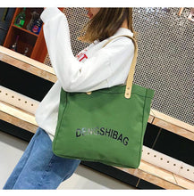 Load image into Gallery viewer, Large capacity canvas bag