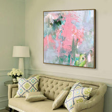 Load image into Gallery viewer, Hand-painted abstract oil painting Camouflage foraging