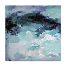 Load image into Gallery viewer, Misty mountain top big oil painting