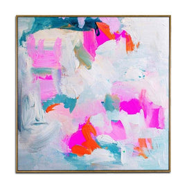 Contemporary abstract  painting mythological world