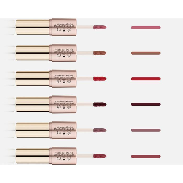 Velvet Matte lipstick & lipgloss-  Waterproof Long Lasting Lip Make Up