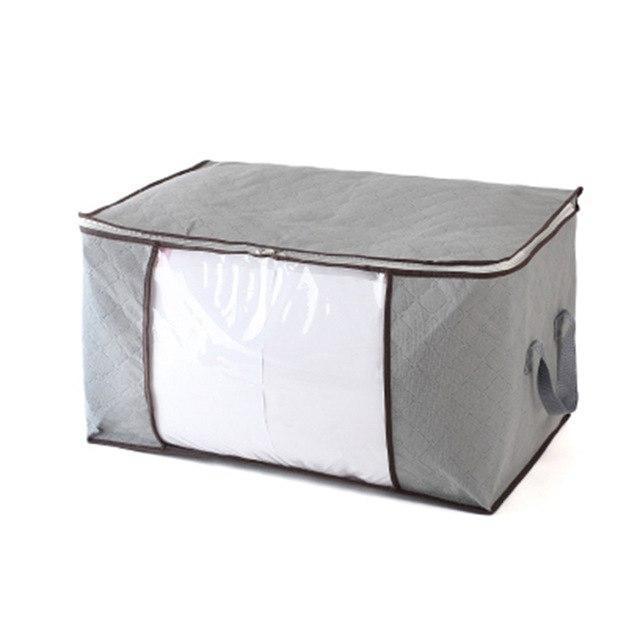 Folding Bamboo Charcoal Clothes Storage Bag