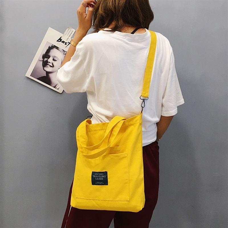 Luxury Women's handbag Fashion Solid Canvas