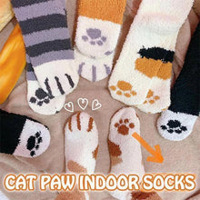 Load image into Gallery viewer, Cat Paw Indoor Socks