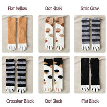 Load image into Gallery viewer, Cat Paw Indoor Socks
