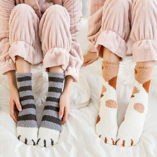 Cat Paw Indoor Socks