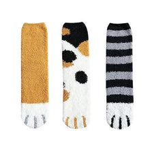 Load image into Gallery viewer, Cat Paw Indoor Socks