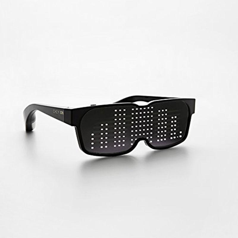 Flash Rechargeable Luminous LED  Light Glasses