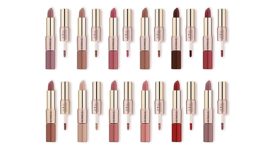 Velvet Matte lipstick & lipgloss-  Waterproof Long Lasting Lip Make Up