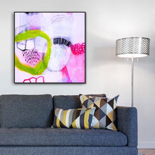Load image into Gallery viewer, Abstract landscape original oil painting
