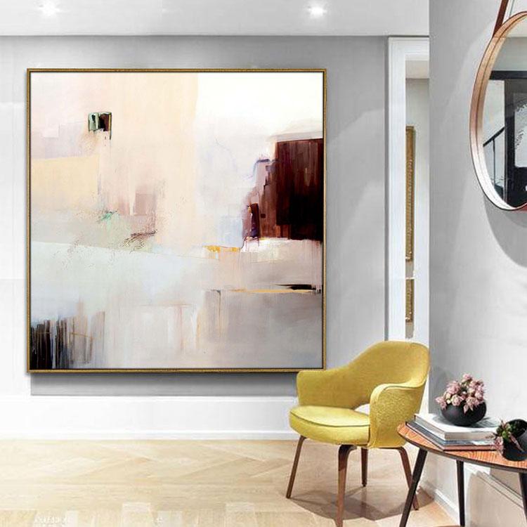 Famous abstract art painting,Be reluctant to leave