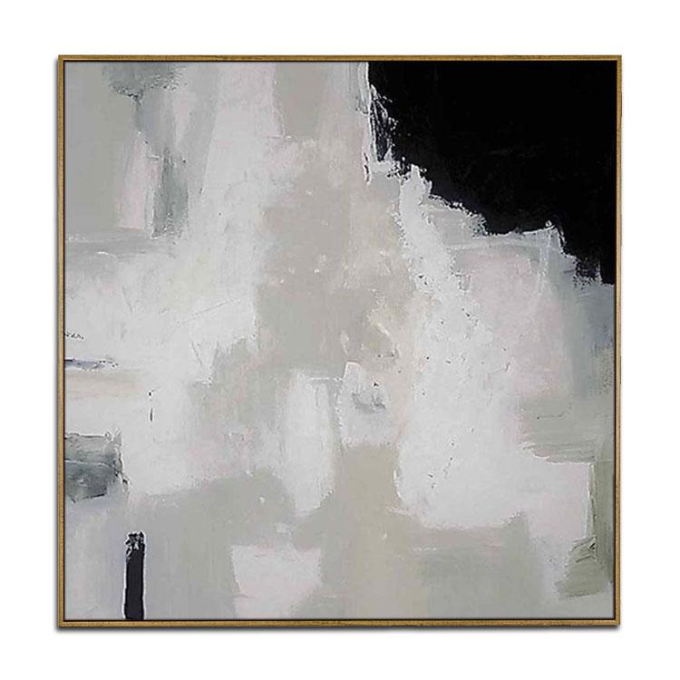 Painting black and white art