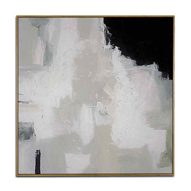 Painting black and white art