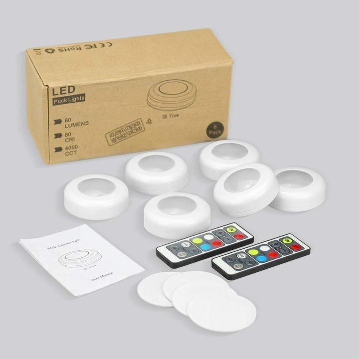Changing Remote-Controlled LED Wireless Lights