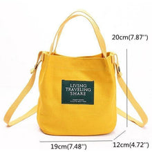 Load image into Gallery viewer, Canvas Durable Must-have Lightweight Handbag Crossbody Bag